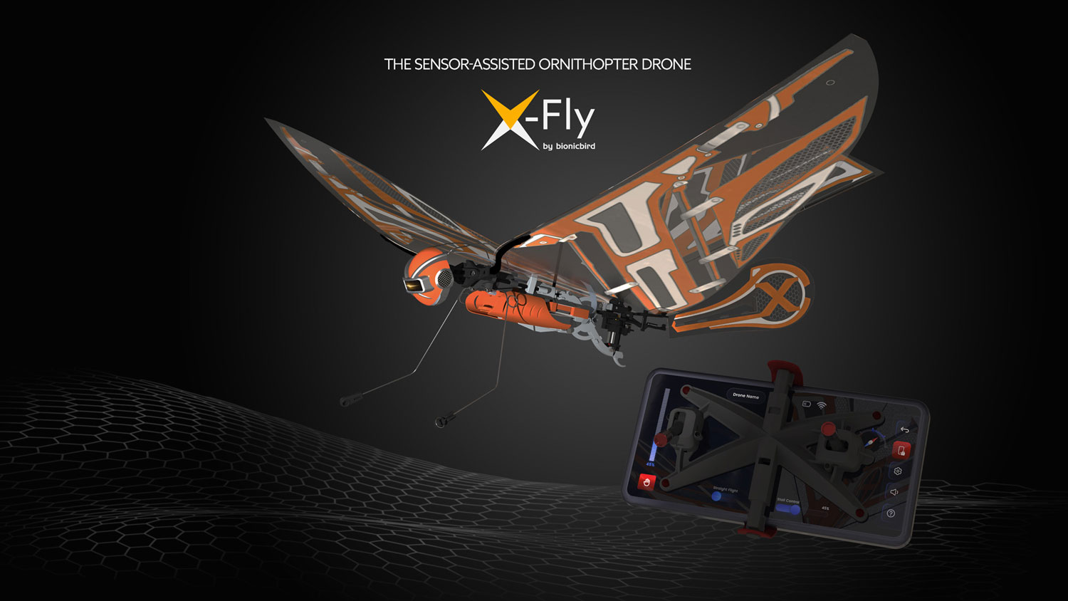 X-Fly in flight